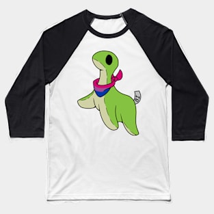 Bisexual pride Nessie Baseball T-Shirt